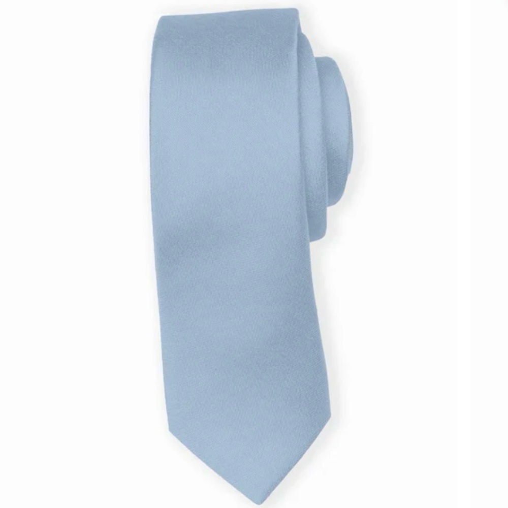 Birdy Grey Simon Neck Tie in Dusty Blue